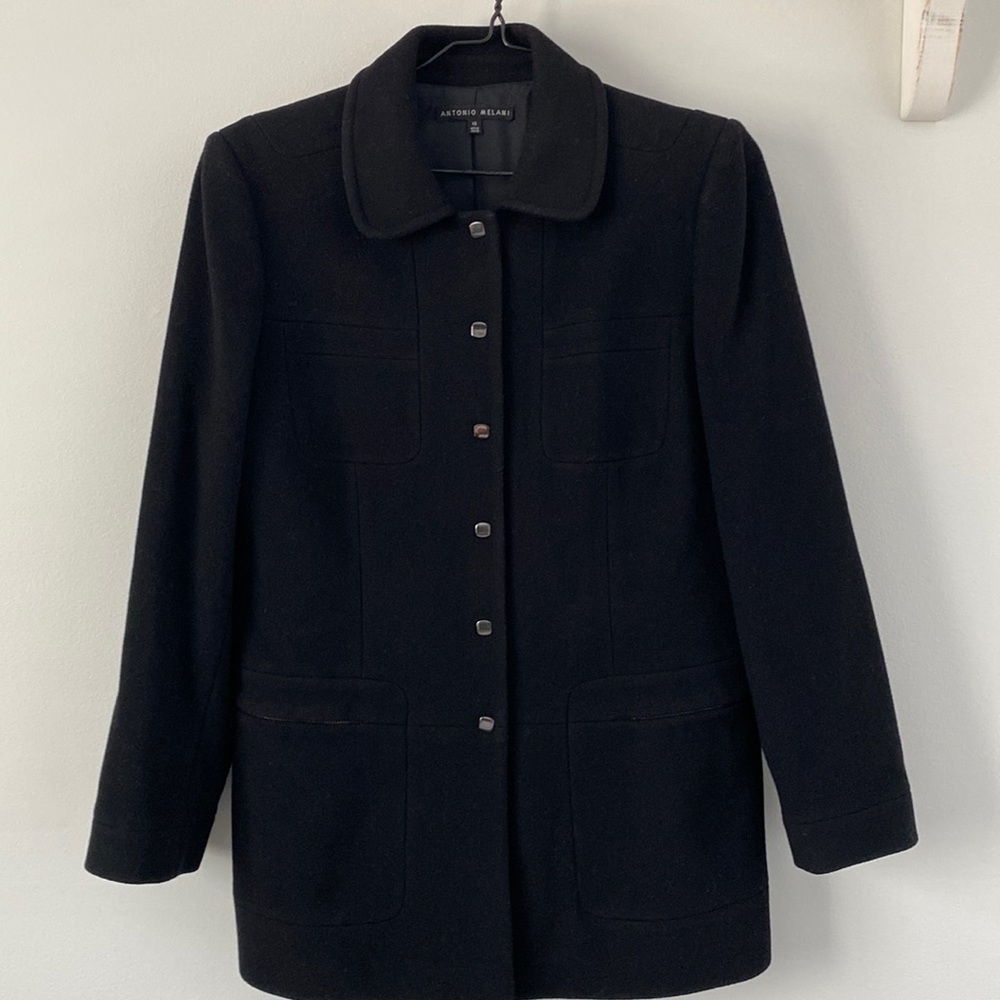 Antonio Melani Wool Blend Coat